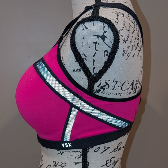 Victoria ’s Secret Zip Up Sports Bra 36DD - Picture 3 of 7